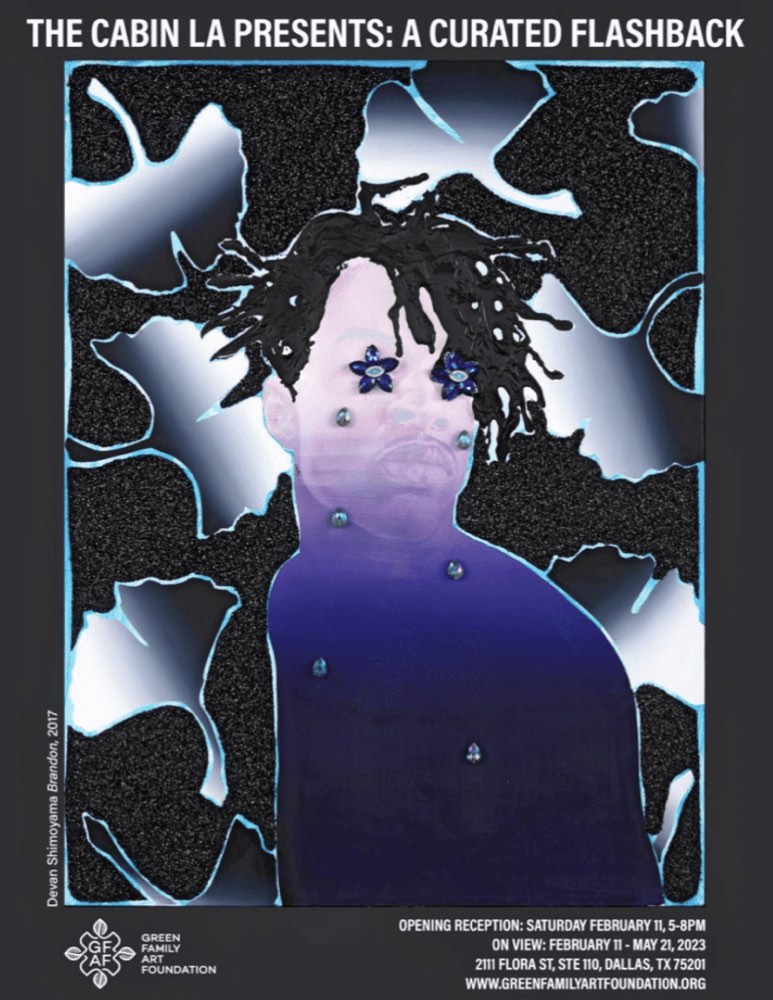 Devan Shimoyama, Annan Affotey, and Gommaar Gilliams in “The Cabin LA: A Curated Flashback”